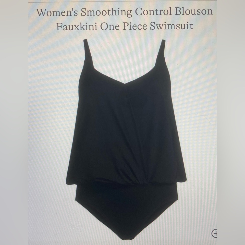 NWOT Lands’ End One Piece Swimsuit